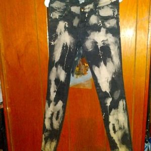 TRIPP daang Goodman bleach dyed super skinny